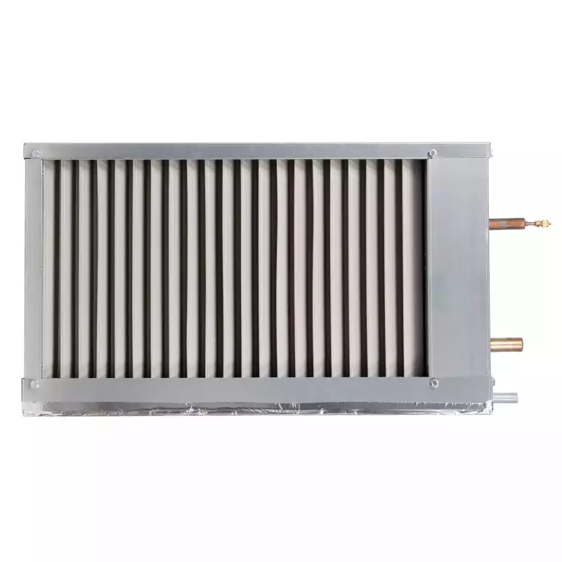 Охладитель фреоновый Shuft для прямоугольных каналов WHR-R 400*200-3