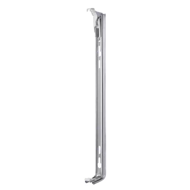 Кронштейн настенный рельсовый h500 RAL9016