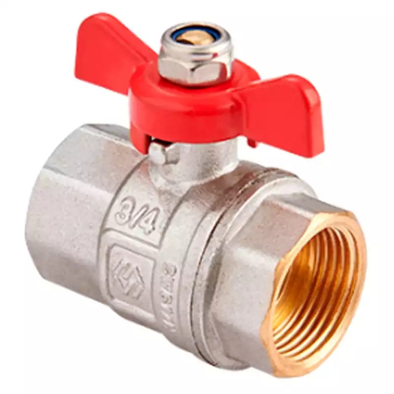 Кран шаровый полнопроходной ROYAL thermo Yorhe 1