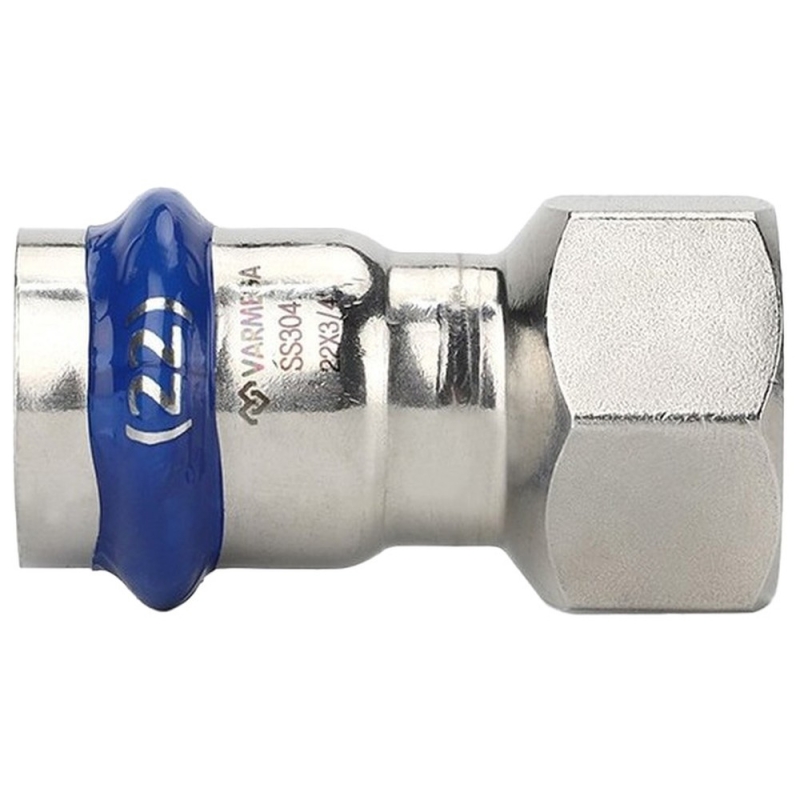 Муфта VARMEGA раструбная Inox Press ВР 18x3/4