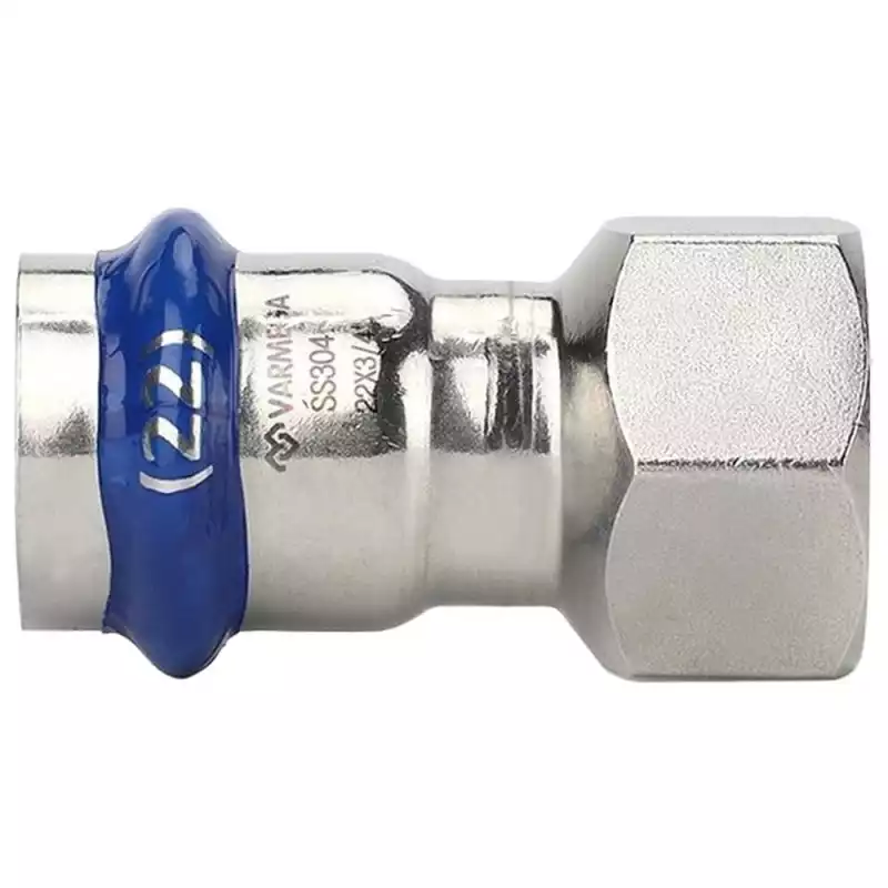 Муфта VARMEGA раструбная Inox Press ВР 28x1