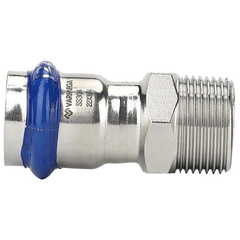 Муфта VARMEGA раструбная Inox Press НР 15x1/2