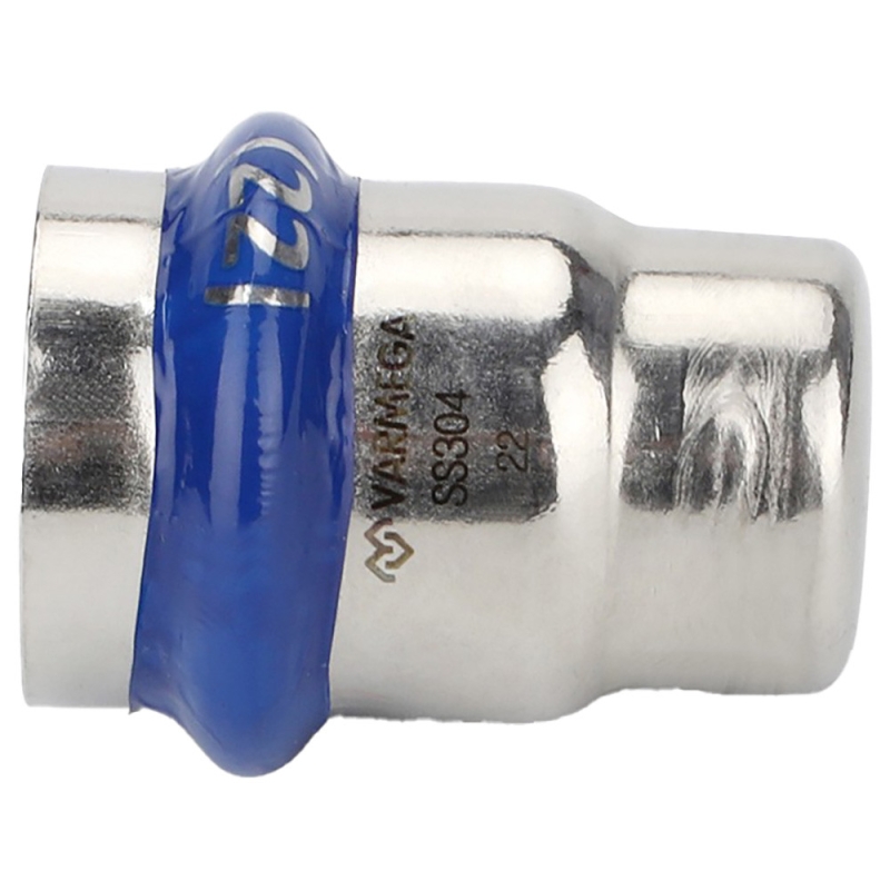 Заглушка VARMEGA раструбная Inox Press 35