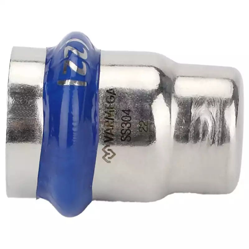 Заглушка VARMEGA раструбная Inox Press 35
