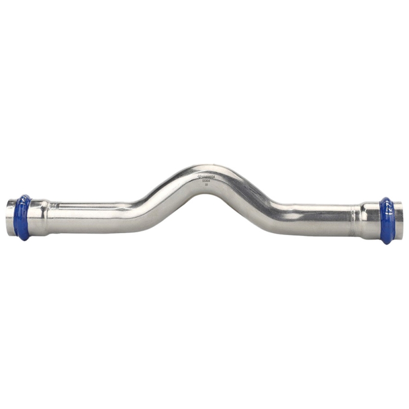 Обвод VARMEGA двухраструбный Inox Press 18x18
