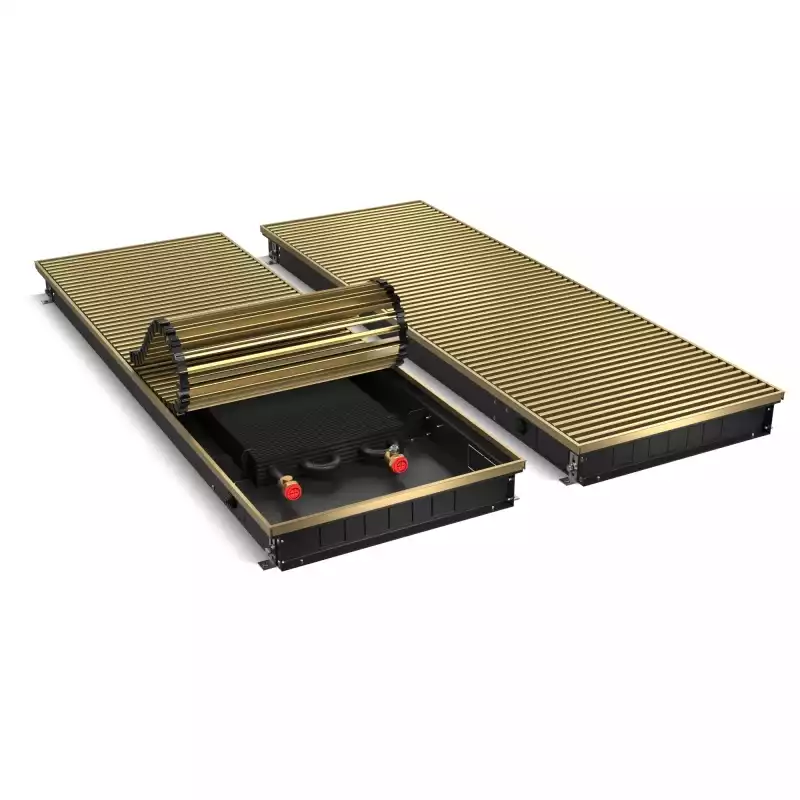 Конвектор внутрипольный Royal Thermo ATRIUM-75/400/1000-DG-U-AU