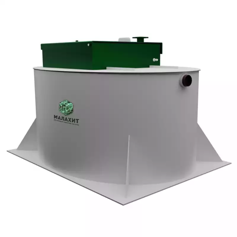 Септик АОС МАЛАХИТ GEO 8 ПР (высота 1300, врезка 320)