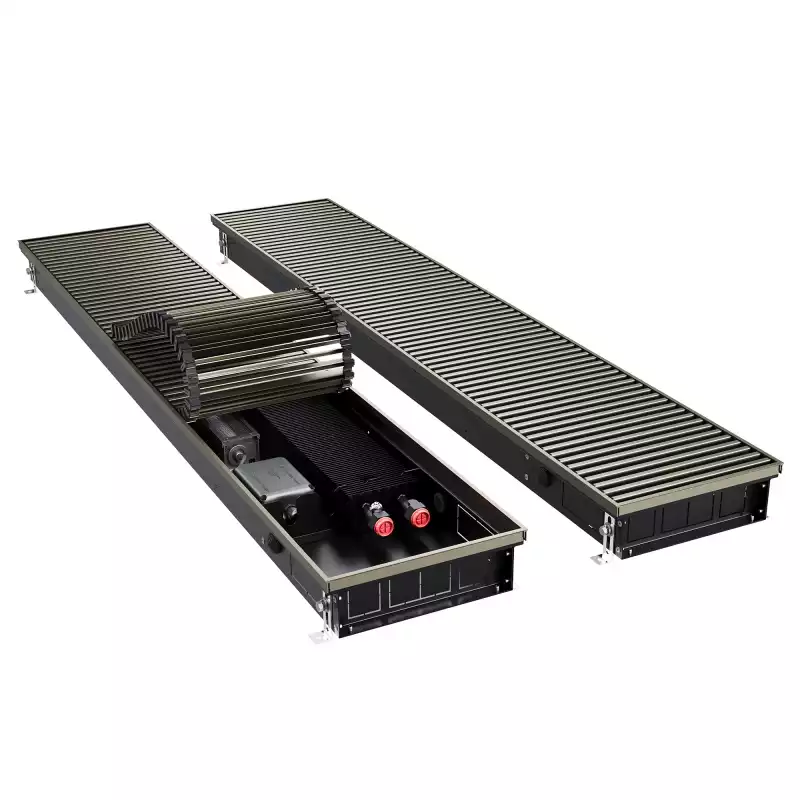 Конвектор внутрипольный Royal Thermo ATRIUM TURBO-80/250/1100-DG-U-DB