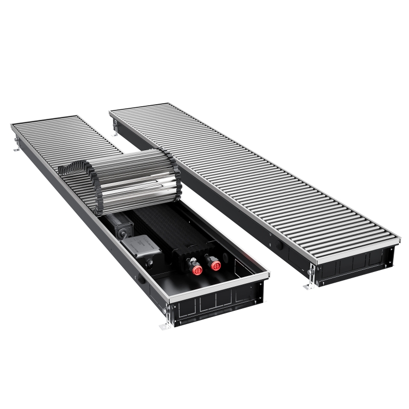 Конвектор внутрипольный Royal Thermo ATRIUM TURBO-80/250/900-DG-U-NA