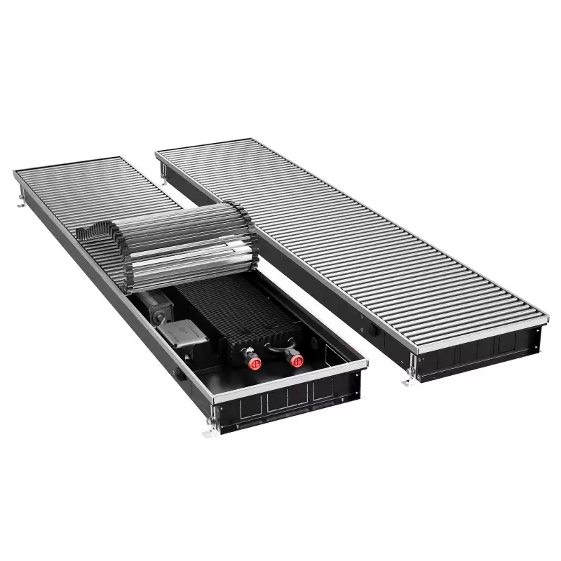 Конвектор внутрипольный Royal Thermo ATRIUM TURBO-80/300/3000-DG-U-NA