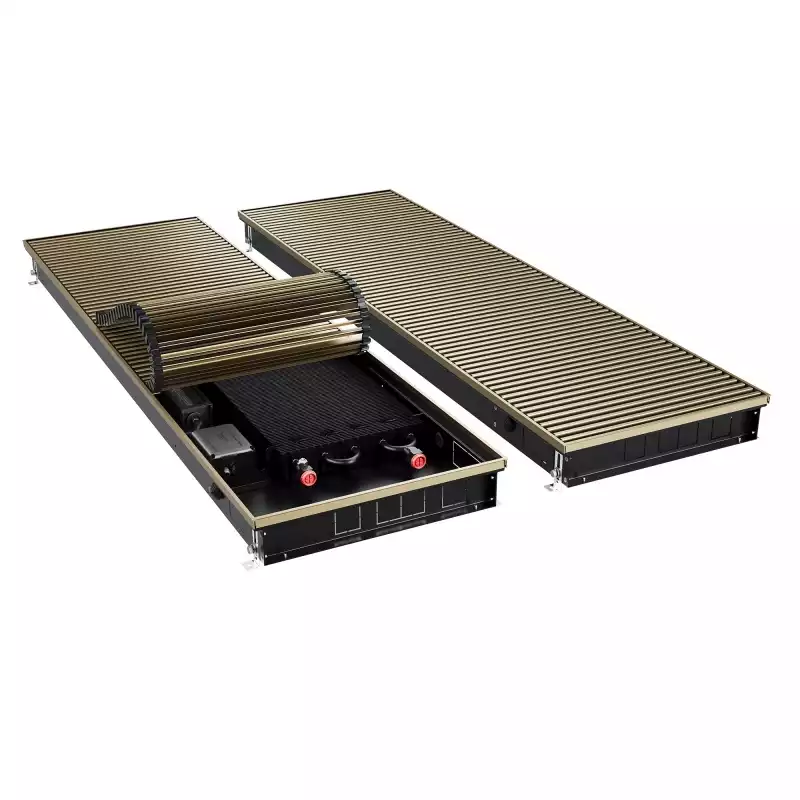 Конвектор внутрипольный Royal Thermo ATRIUM TURBO-80/400/1000-DG-U-AU
