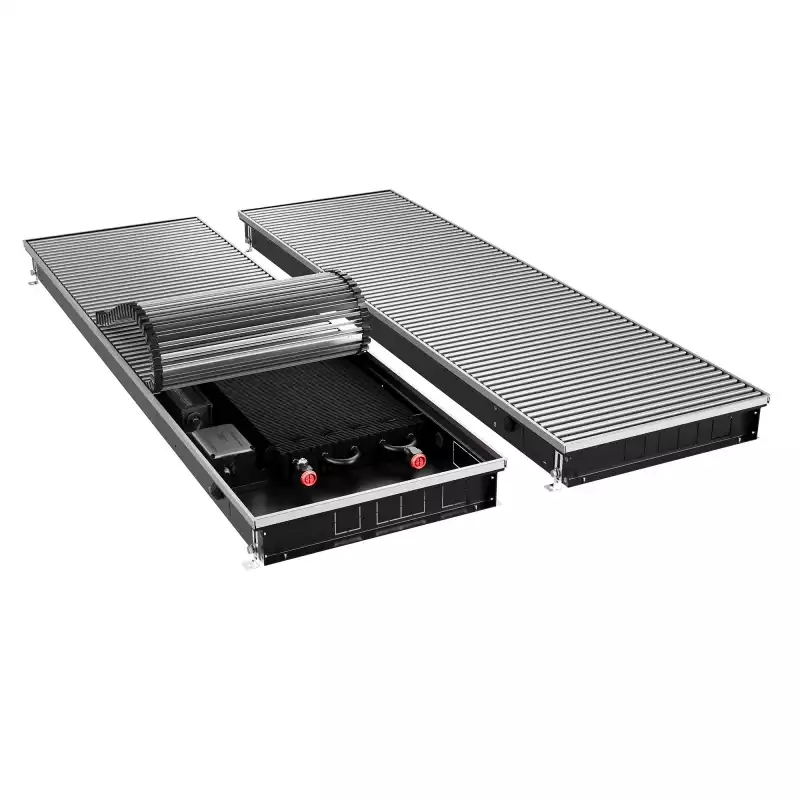 Конвектор внутрипольный Royal Thermo ATRIUM TURBO-80/400/1500-DG-U-NA
