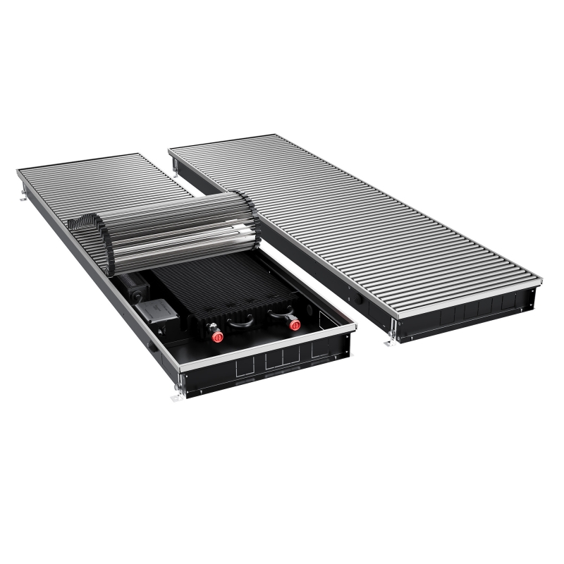 Конвектор внутрипольный Royal Thermo ATRIUM TURBO-80/400/2900-DG-U-NA