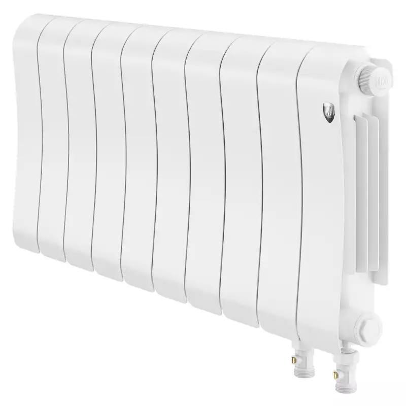 Радиатор биметаллический Royal Thermo Infinity 300 Bianco Traffico VR80 - 10 секц.