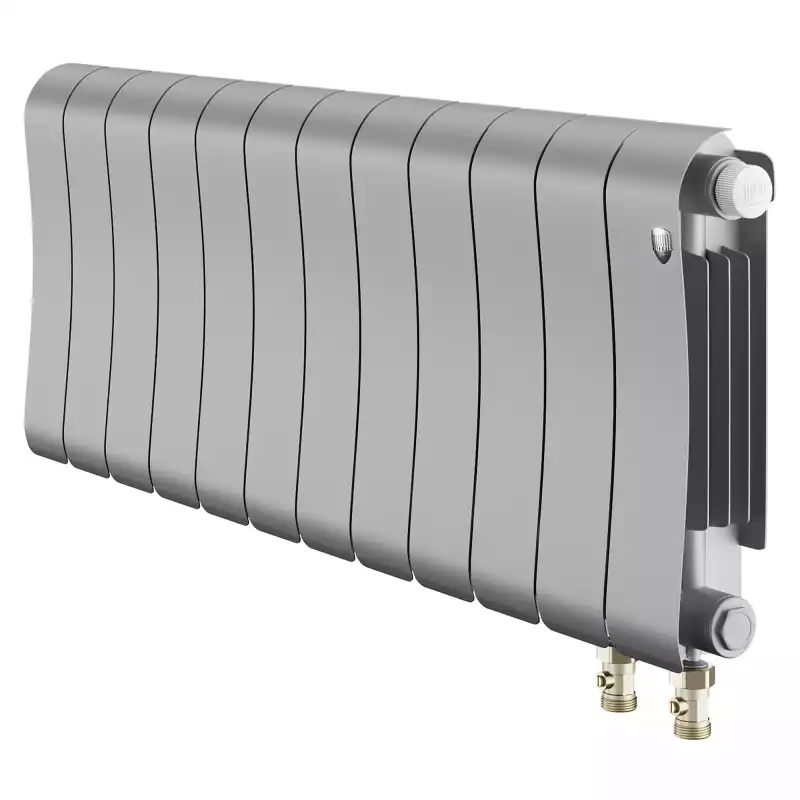 Радиатор биметаллический Royal Thermo Infinity 300 Silver Satin VR80 - 12 секц.