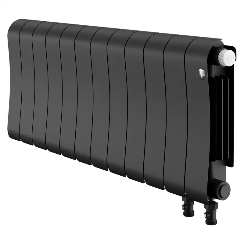 Радиатор биметаллический Royal Thermo Infinity 300 Noir Sable VR80 - 12 секц.
