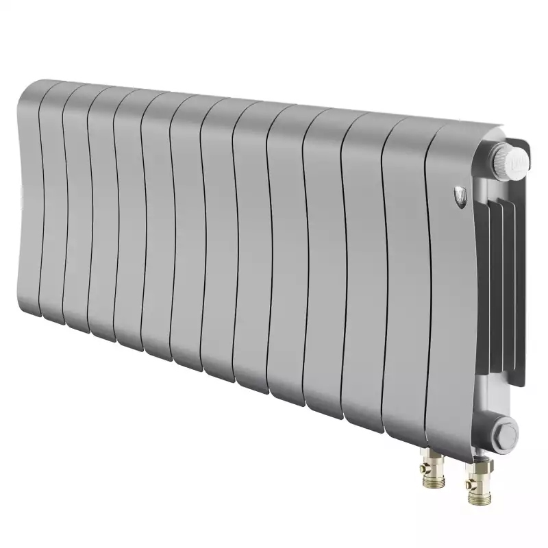 Радиатор биметаллический Royal Thermo Infinity 300 Silver Satin VR80 - 14 секц.