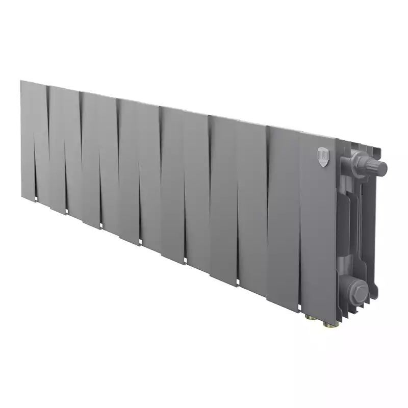 Радиатор биметаллический Royal Thermo PianoForte 200 Серебристый VR80- 14 секц.
