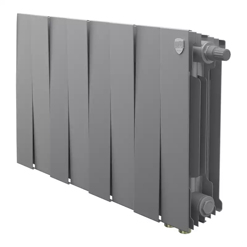 Радиатор биметаллический Royal Thermo PianoForte 300 Серебристый VR80 - 8 секц.