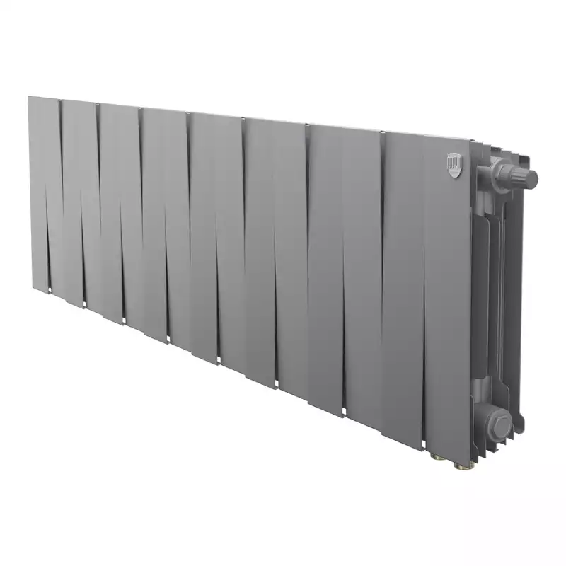 Радиатор биметаллический Royal Thermo PianoForte 300 Серебристый VR80 - 16 секц.