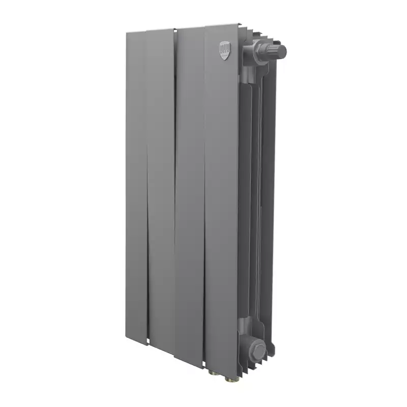 Радиатор биметаллический Royal Thermo PianoForte 500 Серебристый VR80 - 4 секц.