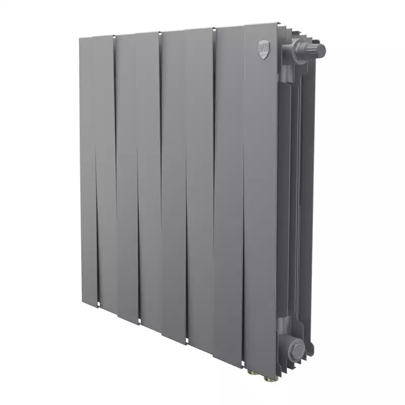 Радиатор биметаллический Royal Thermo PianoForte 500 Серебристый VR80 - 8 секц.