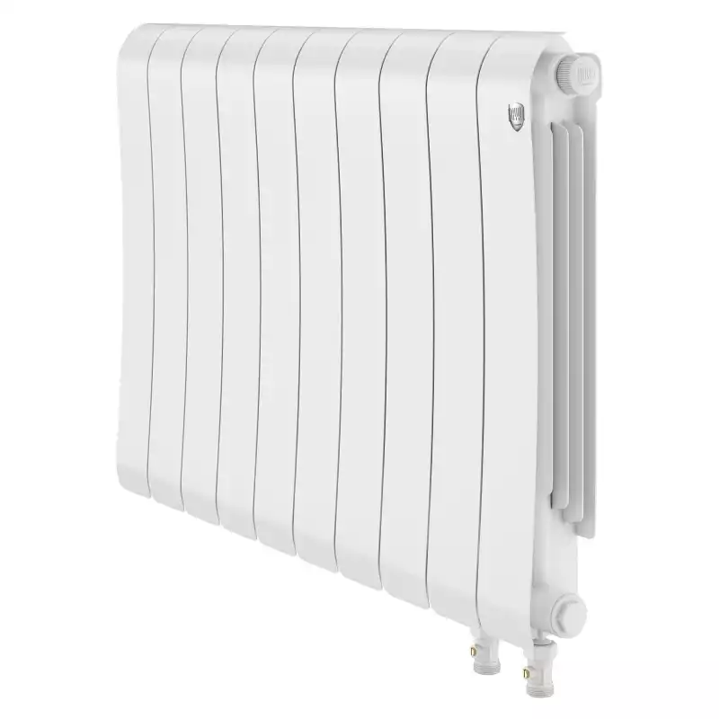 Радиатор биметаллический Royal Thermo Infinity 500 Bianco Traffico VR80 - 10 секц.