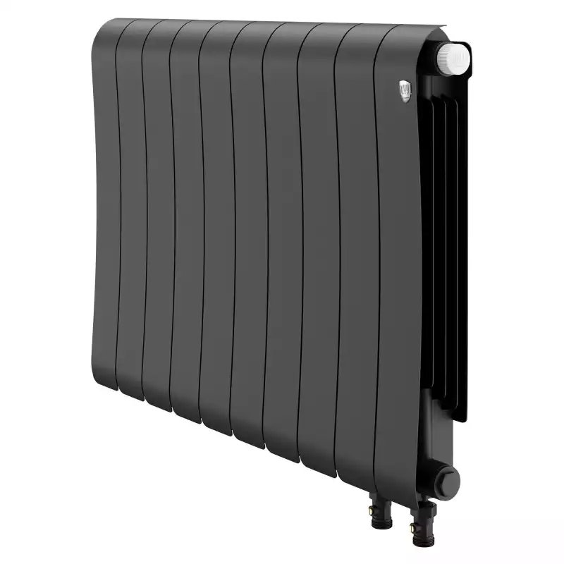 Радиатор биметаллический Royal Thermo Infinity 500 Noir Sable VR80 - 10 секц.