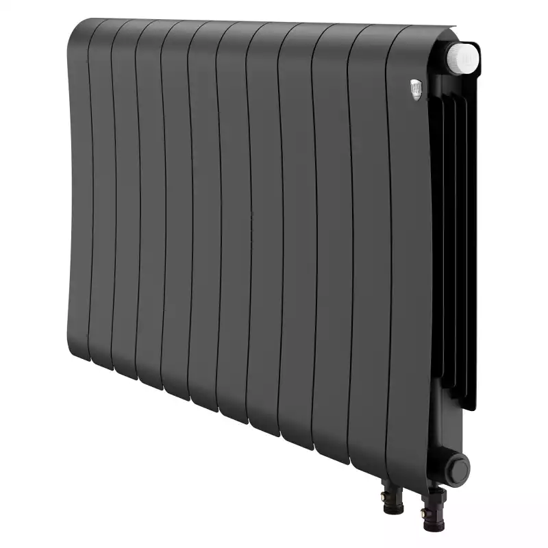 Радиатор биметаллический Royal Thermo Infinity 500 Noir Sable VR80 - 12 секц.