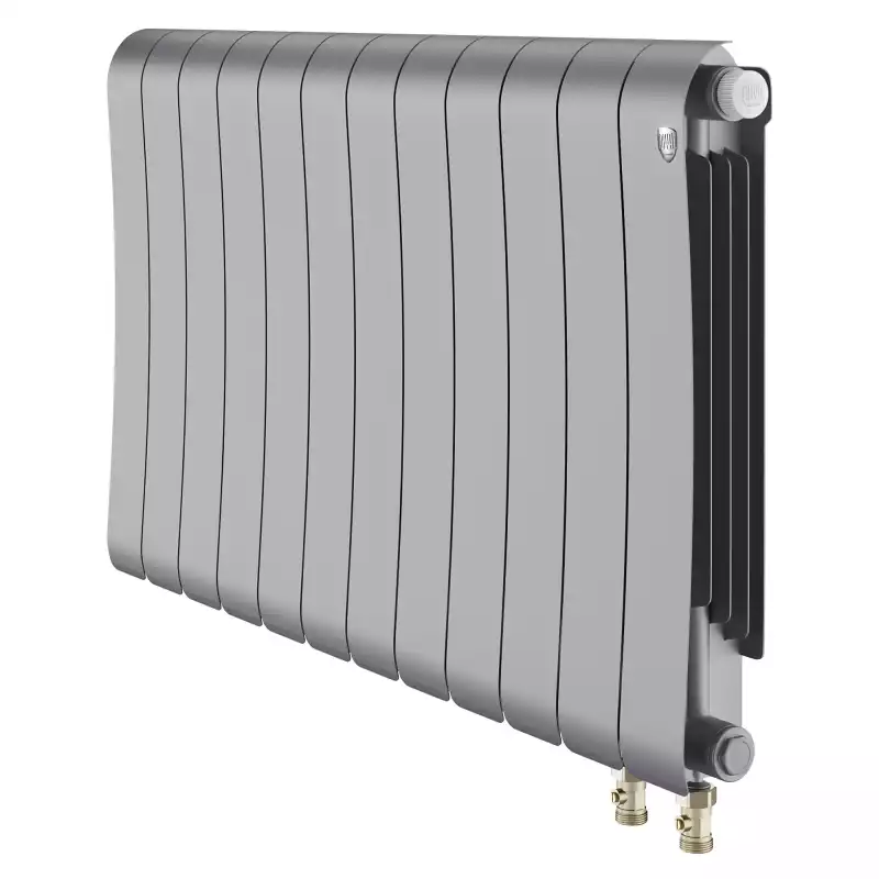 Радиатор биметаллический Royal Thermo Infinity 500 Silver Satin VR80 - 12 секц.