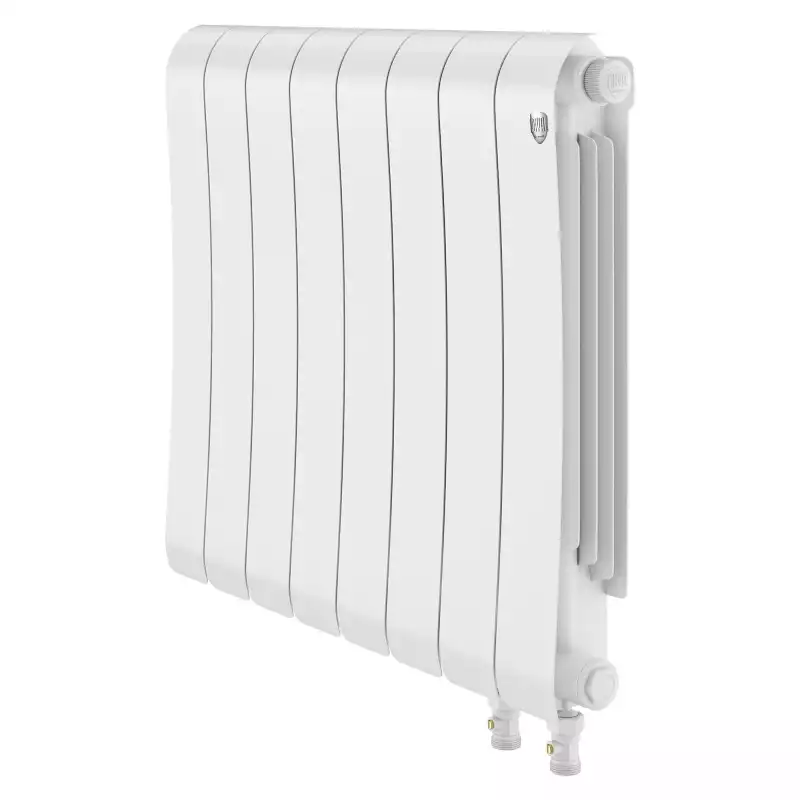 Радиатор биметаллический Royal Thermo Infinity 500 Bianco Traffico VR80 - 8 секц.