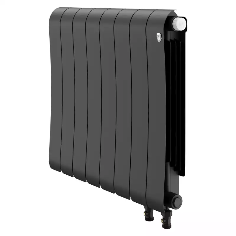 Радиатор биметаллический Royal Thermo Infinity 500 Noir Sable VR80 - 8 секц.