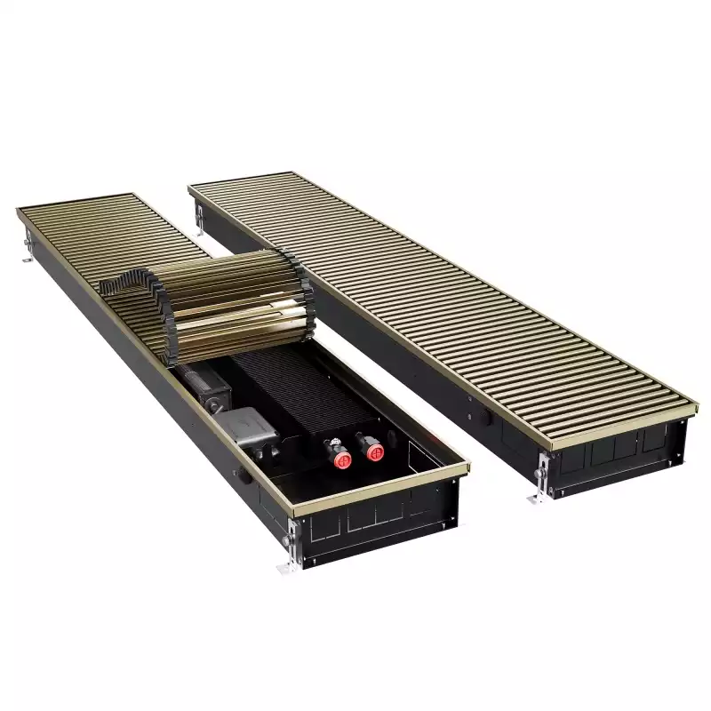 Конвектор внутрипольный Royal Thermo ATRIUM TURBO-90/250/1100-DG-U-AU