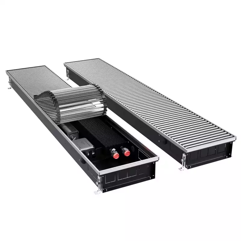 Конвектор внутрипольный Royal Thermo ATRIUM TURBO-90/250/2000-DG-U-NA