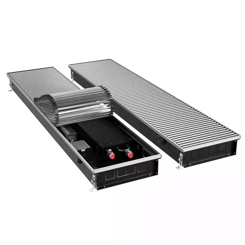 Конвектор внутрипольный Royal Thermo ATRIUM TURBO-90/300/800-DG-U-NA