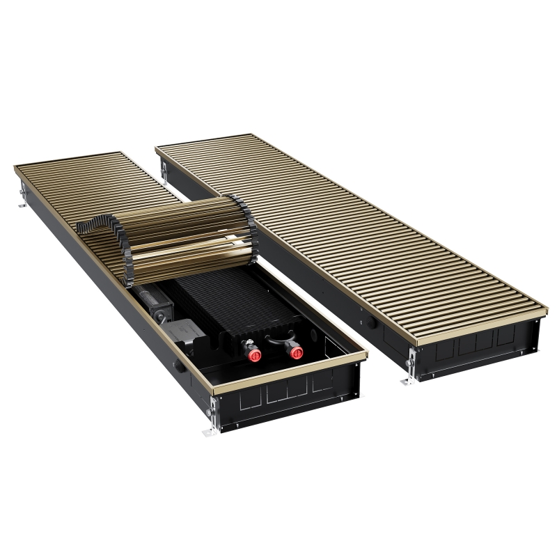 Конвектор внутрипольный Royal Thermo ATRIUM TURBO-90/300/900-DG-U-AU