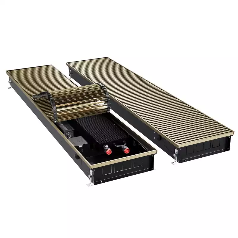 Конвектор внутрипольный Royal Thermo ATRIUM TURBO-90/300/900-DG-U-AU