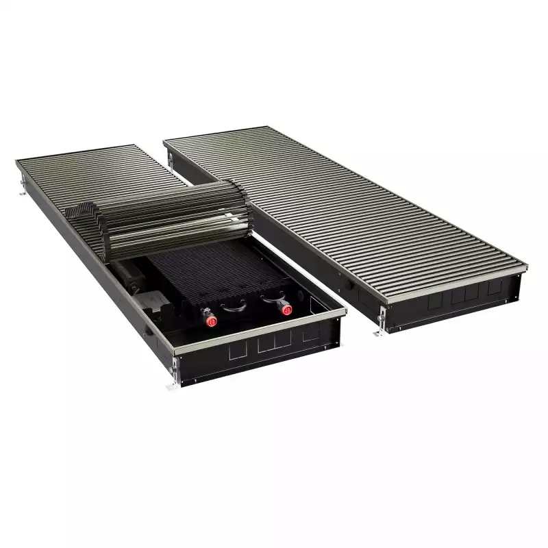 Конвектор внутрипольный Royal Thermo ATRIUM TURBO-90/400/1300-DG-U-LB