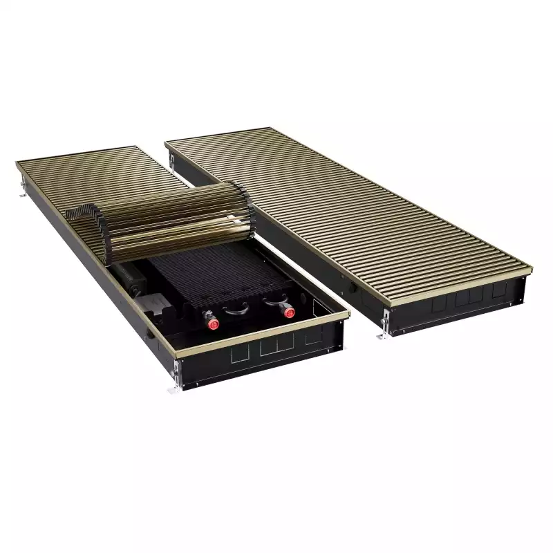 Конвектор внутрипольный Royal Thermo ATRIUM TURBO-90/400/1500-DG-U-AU
