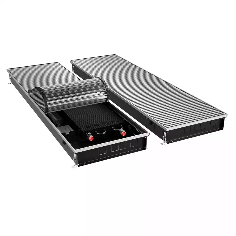 Конвектор внутрипольный Royal Thermo ATRIUM TURBO-90/400/2600-DG-U-NA