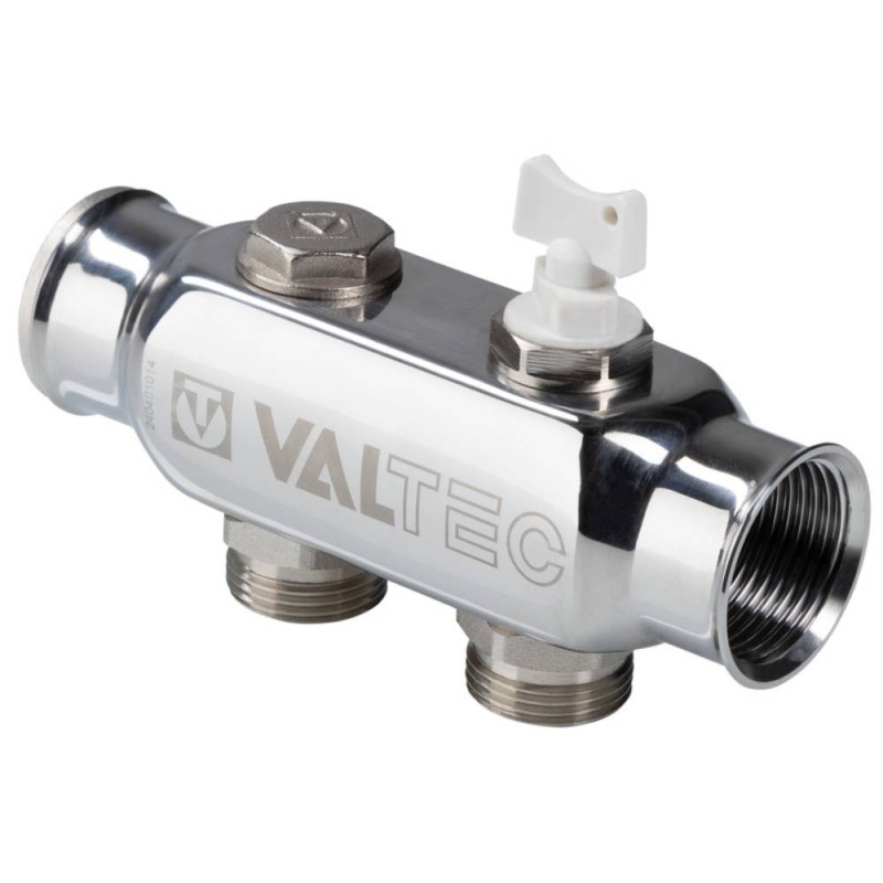 Коллектор VALTEC VTc.505.SS.060505 из нерж. стали с м-о расст. вых. 50 мм 1