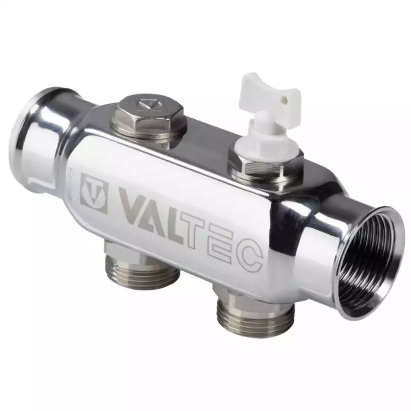 Коллектор VALTEC VTc.505.SS.060505 из нерж. стали с м-о расст. вых. 50 мм 1