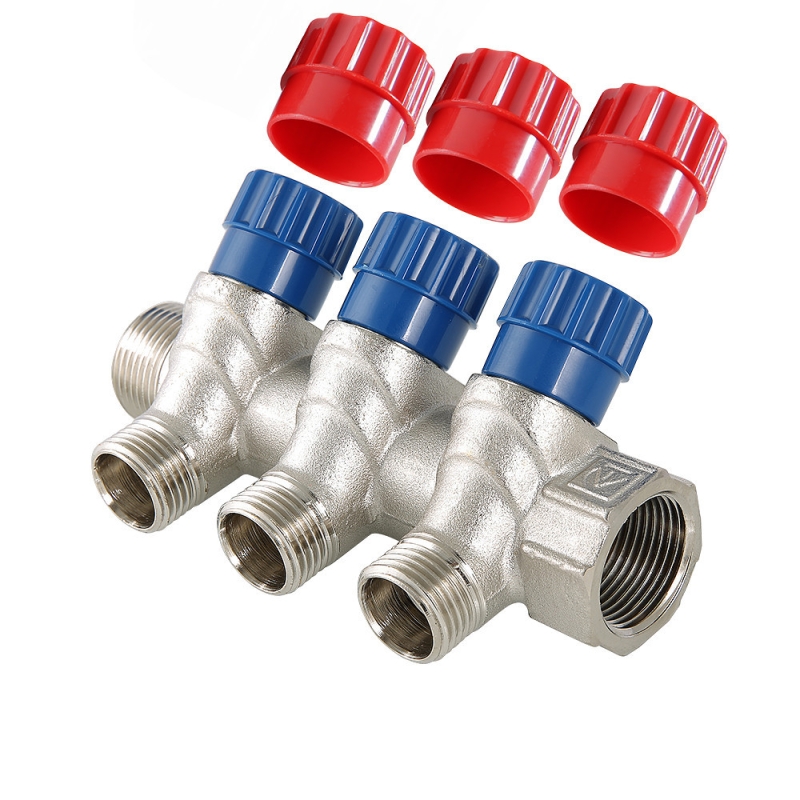 Коллектор VALTEC VTc.560.N.0503 с рег.вент НР 3/4