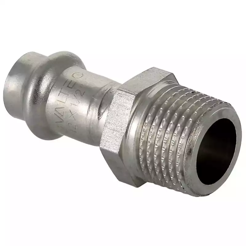 Соединитель Valtec нерж. сталь с нар.р. 28х3/4