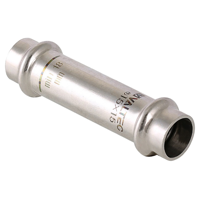 Муфта надвижная нерж. сталь 22х22 VTi.904.I.002222