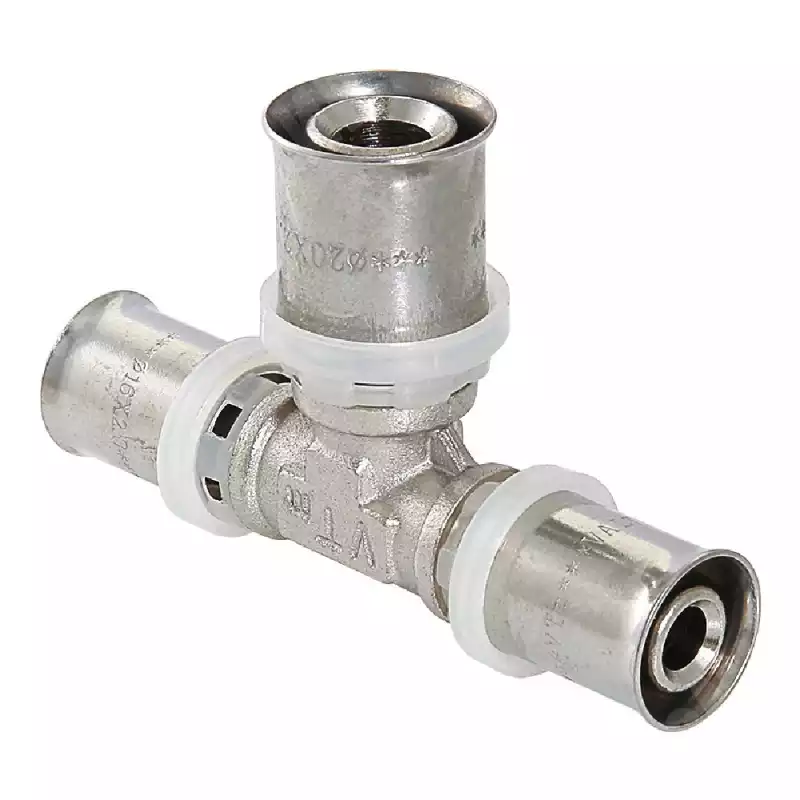 Тройник пресс Valtec 26х20х26 VTm.231.N.262026