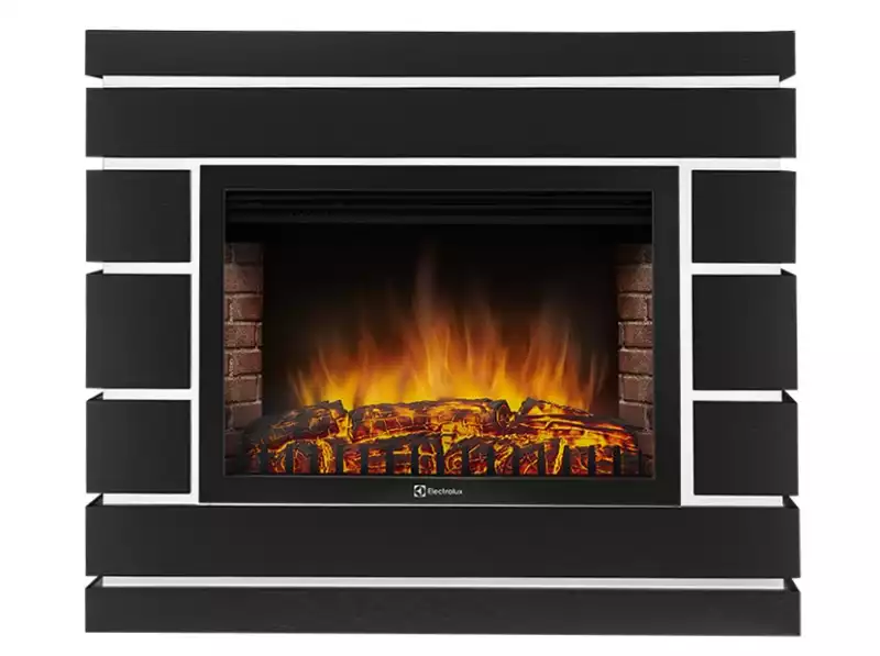 Портал Firelight Moderno 30 шпон чёрный дуб