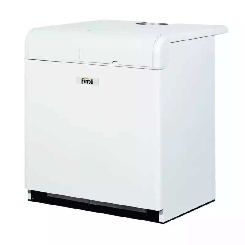 Котел газовый Ferroli PEGASUS 67 2S с чугунным теплообменником, напольный, 1 конт., откр.кам.сгор.