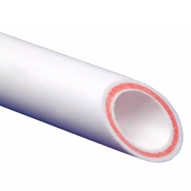 Труба MeerPlast стекловолокно 20х2,8 PPRC (PN20) SDR7,4 белый (4/100)
