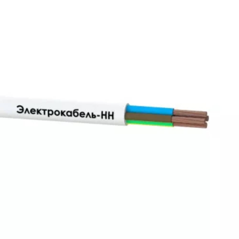 Провод ЭЛЕКТРОКАБЕЛЬ НН ПВС 4х0.75 380В Б (100) 000010126